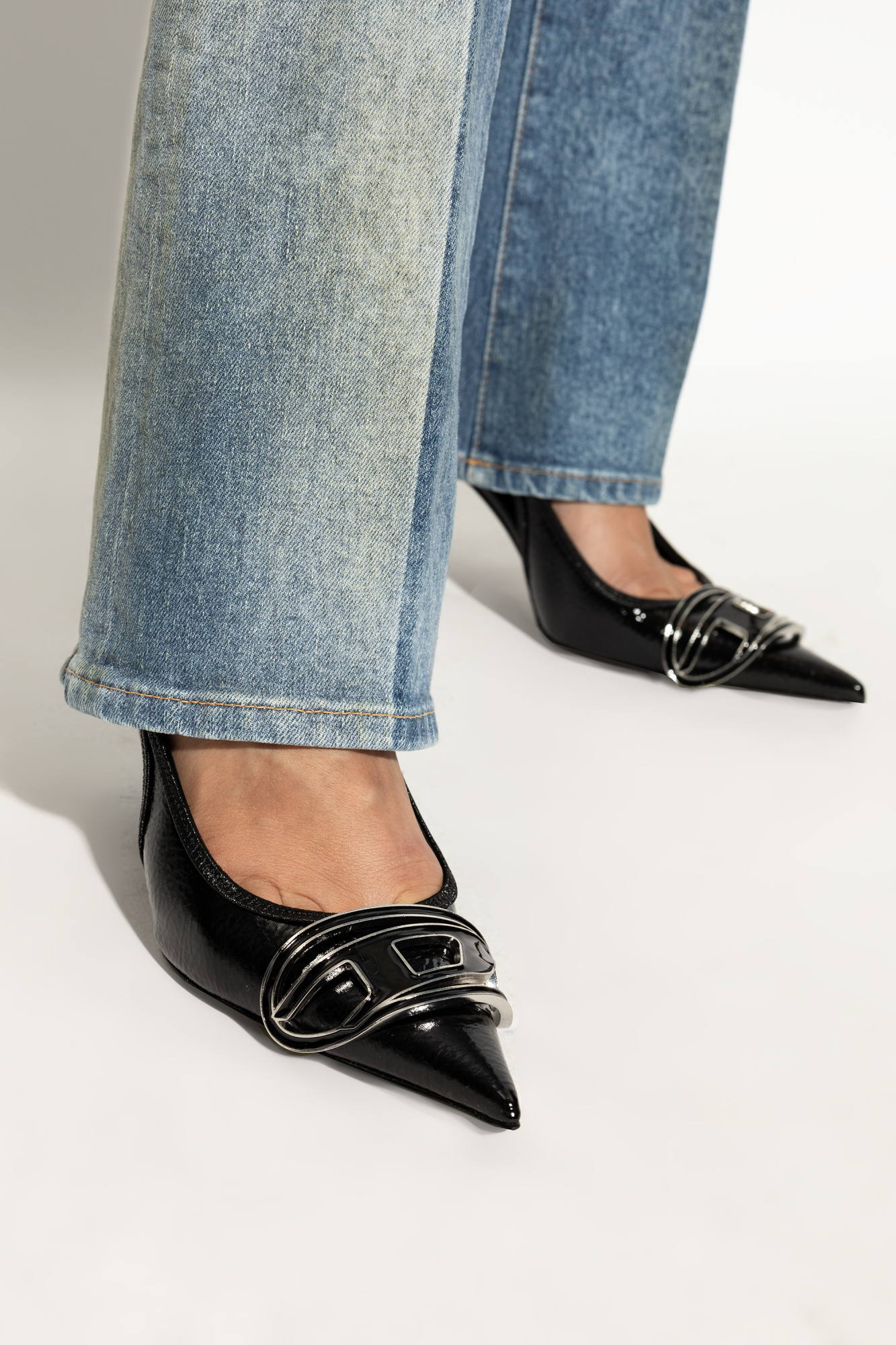 Diesel flat shoes on sale